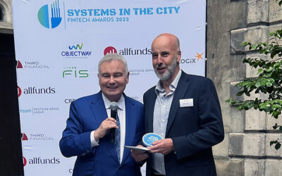 Mike Baker named as CEO of the Year at 2022 Systems In The City Awards